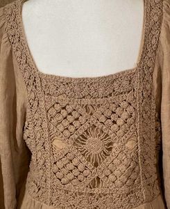 pinteresty dress beach look threaded brownish