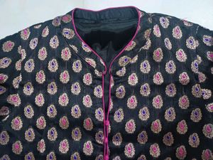 Patterned Duster Suit