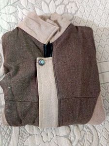 Brown Striped Jacket