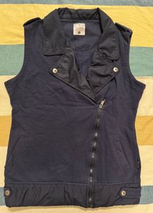 Stylish Navy Blue Vest