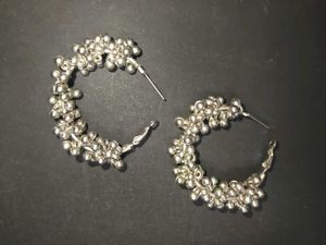 Silver Hoop Earrings