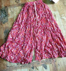 Pink Printed Palazzos