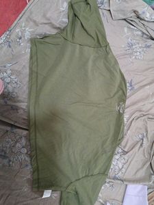 Olive Green Graphic Tee