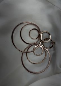 Stunning 3 Hoop Earrings (Rose Gold) (Premium)
