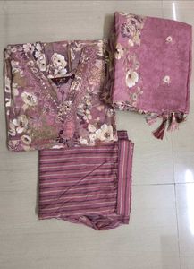 Floral Print Kurta