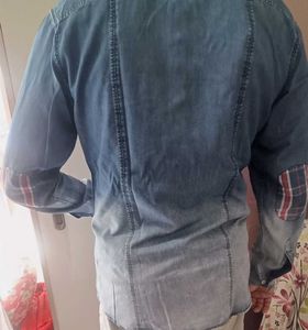 Denim Button Down Shirt