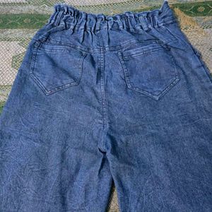 Wide Leg Denim Jeans