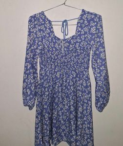Floral Print Mini Dress