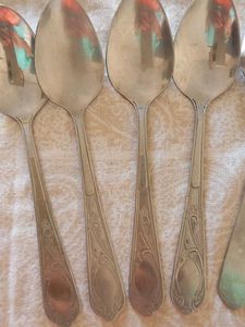 Vintage Silverware Spoons set of 10