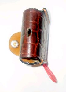 Boat Earbuds 141 Case Cover Crocodile 🐊 Leather