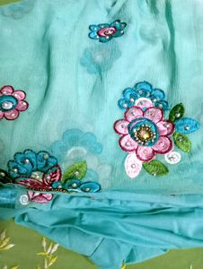 Heavy Dupatta Work Readimed XL Size Sut