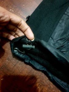 Black Sleeveless Jacket