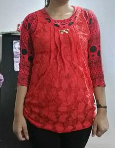 Stunning Red Top