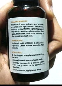 Vitamin C face serum