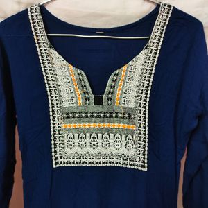*Reduced Price*Dark Blue Kurti/kurta