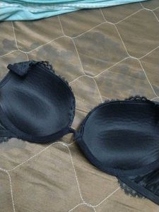 Black Lace Bra