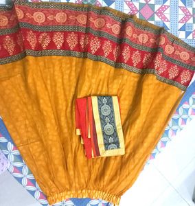Traditional Indian Skirt with Dupatta