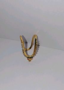 Vanki Gold Tone Ring