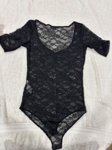 Lace Bodysuit Top