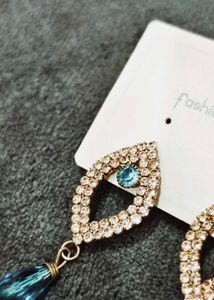 Teardrop Rhinestone Earrings