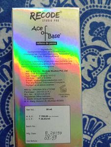Recode Ace Of Base Mattifying Primer
