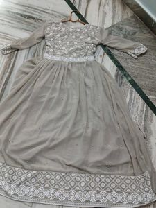 Grey Frock For Women