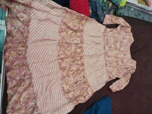 Floral Print Kurta With Leggings
