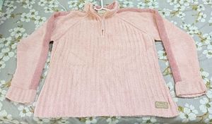 Pink Fleece Pullover