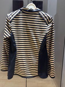 Striped Beige Coat