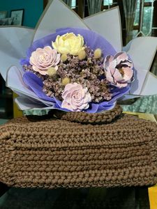 Handmade Crochet Tote Bag