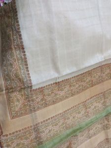 Decent Saree With Formal Use Tissue Material