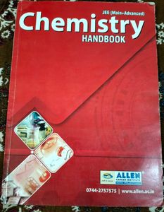 Chemistry Handbook For JEE(Main + Advanced) By ALLEN CARRER INSTITUTE, KOTA