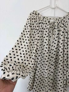 Elephant Print Blouse
