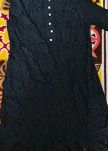 Elegant Black Lace Dress🖤