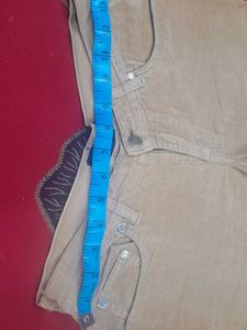Tan Corduroy Flare Pants