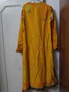 Biba Party Wear Quirky Print Kurta Combo