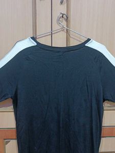 Casual Black Midi Dress