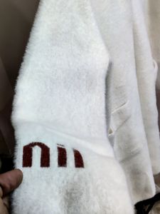 mens imported white fuzzy hooded jacket ( premium)