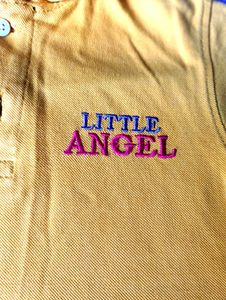 Little Angel Yellow Polo Shirt