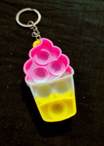 Cute Pop It Keychain