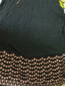 Dark Green Anarkali🤩 New Year Offer 💯