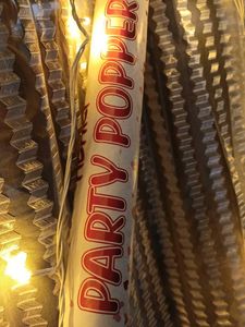 Party Popper With Birthday Cap