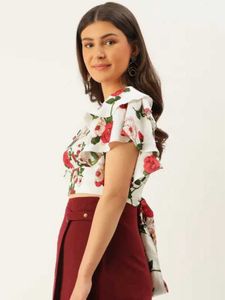 Berrylush Floral Top- New