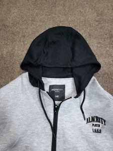 Gray Varsity Hoodie