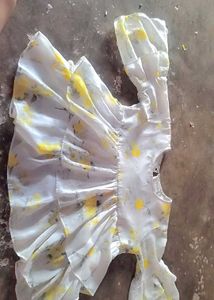 Floral Ruffle Top