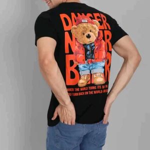 Mens Typography Round Neck T-shirt