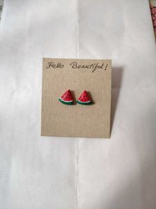 Watermelon Stud Earrings