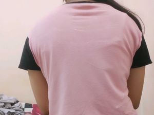 Color Block Tie-Front Tee