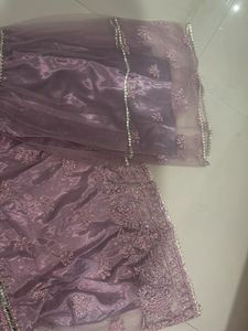 Elegant Lavender Kurta Set