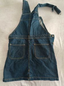 Denim Blue Dungaree/Skirt Bottom